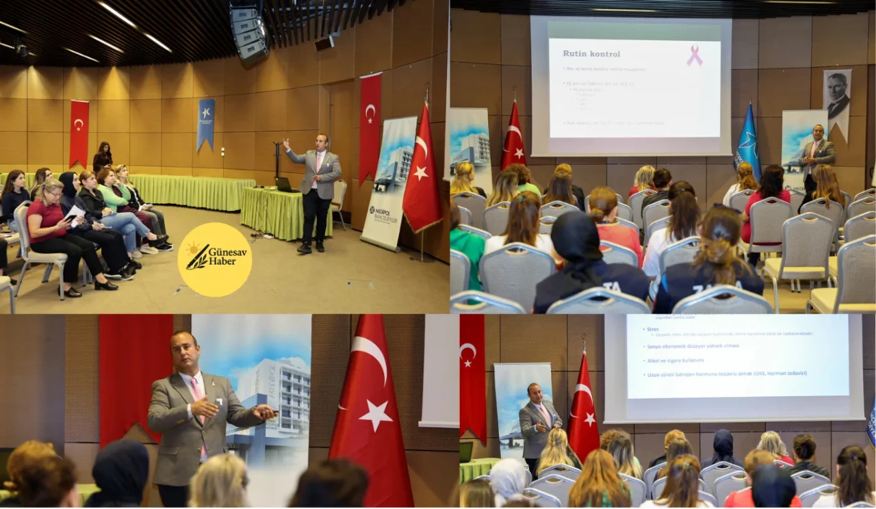 📰 Küçükçekmece Belediyesinde PERSONELE MEME KANSERİ FARKINDALIK SEMİNERİ DÜZENLENDİ
