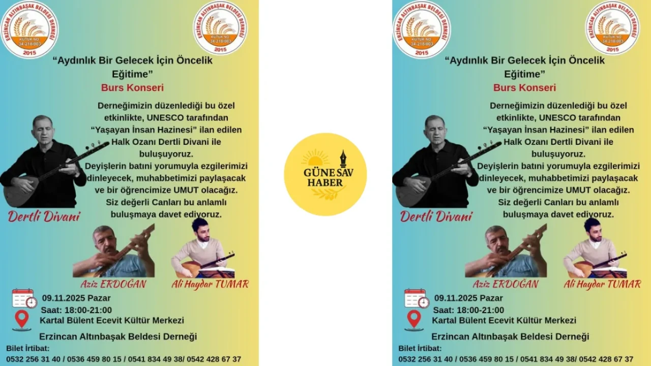 Eğitime Umut Olacak Burs Konseri: “Aydınlık Bir Gelecek İçin Öncelik Eğitime”