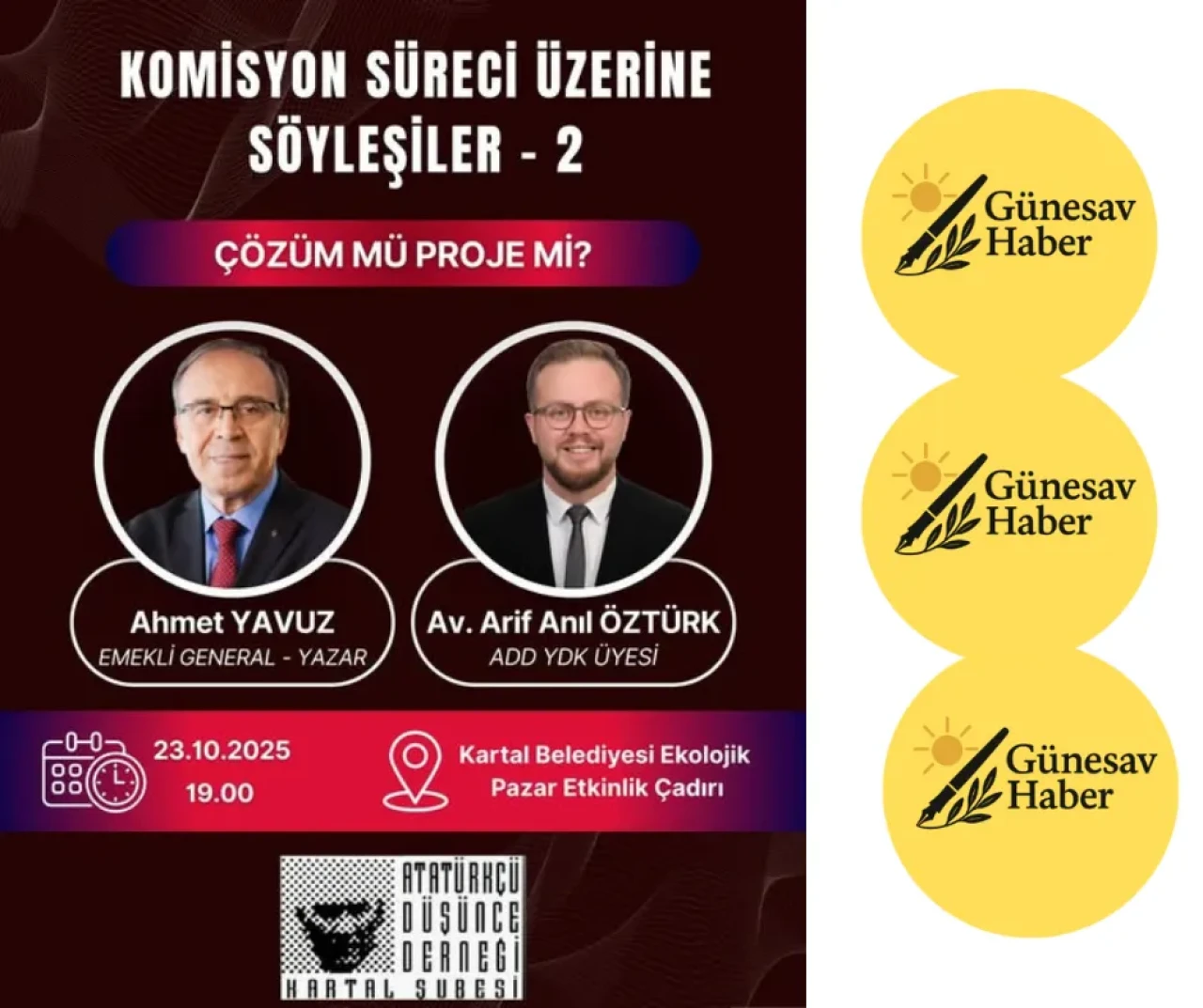 Türkiye Büyük Millet Meclisi Komisyonu Konferansı Kartal’da Gerçekleşiyor