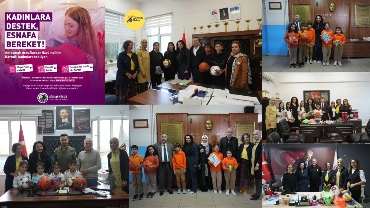 Kartal Belediyesi’nden Öğrencilerle Geri Dönüşüm Seferberliği