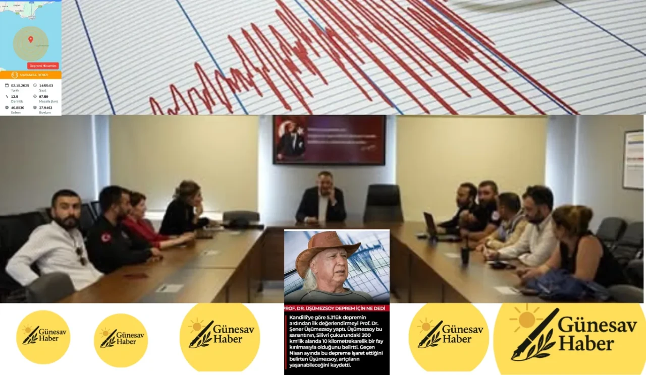 Marmara Ereğlisi’nde 5.0 Büyüklüğünde Deprem: Kartal’da Acil Değerlendirme