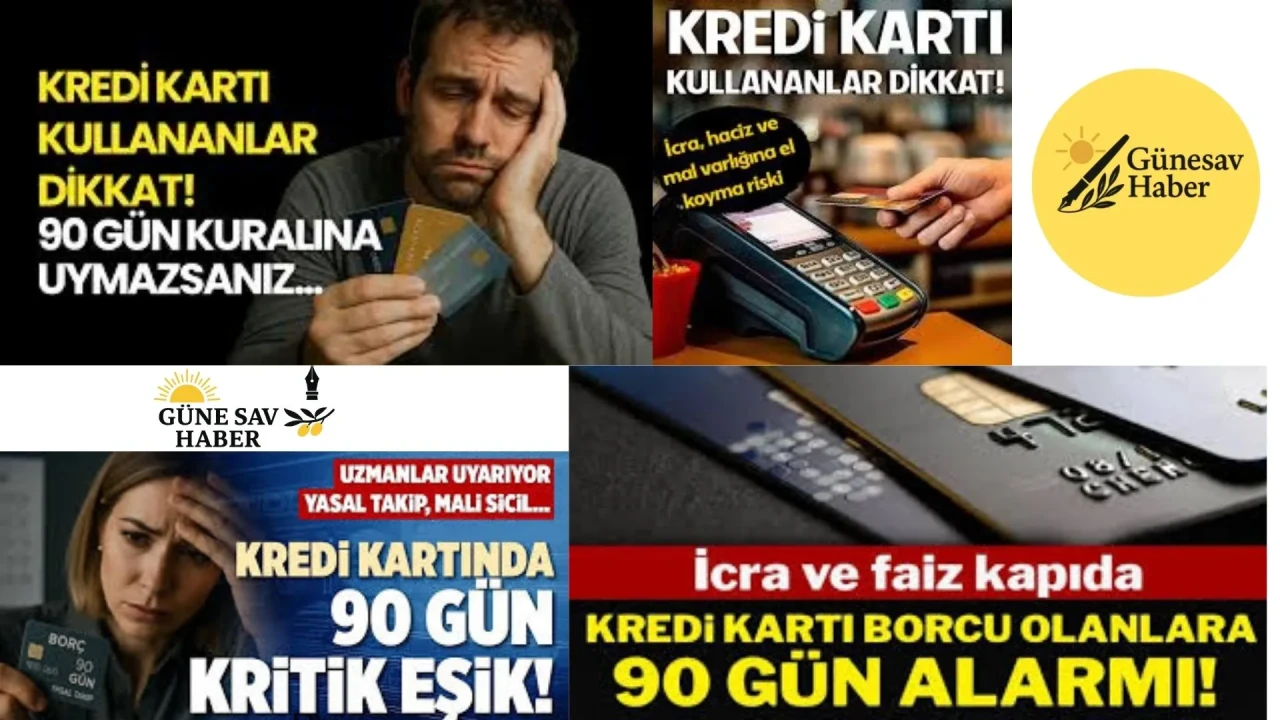 📰 90 Günü Aşan Kredi Kartı Borçlarına Haciz ve Yasal Takip Uyarısı!