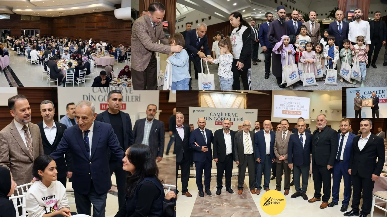 Küçükçekmece’de Camiler ve Din Görevlileri Haftası Kutlandı
