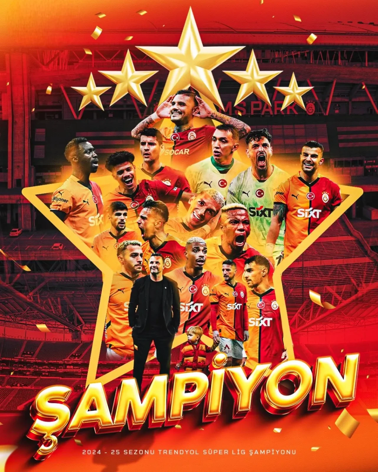 🦁 ASLAN TAHTINI BIRAKMADI! GALATASARAY’DAN TARİHİ ŞAMPİYONLUK