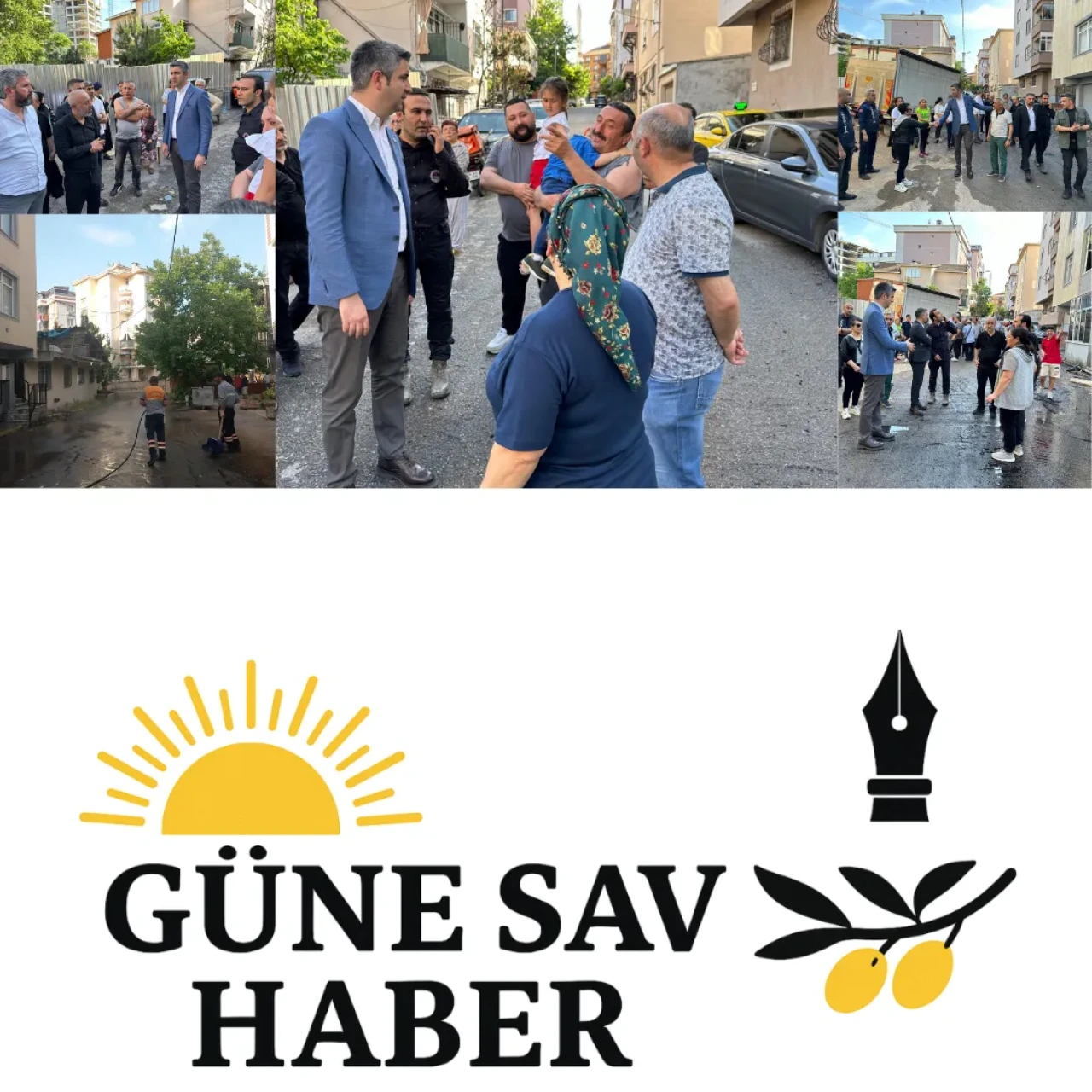 Başkan Gökhan Yüksel’den Yangından Etkilenen Aileye Destek Ziyareti
