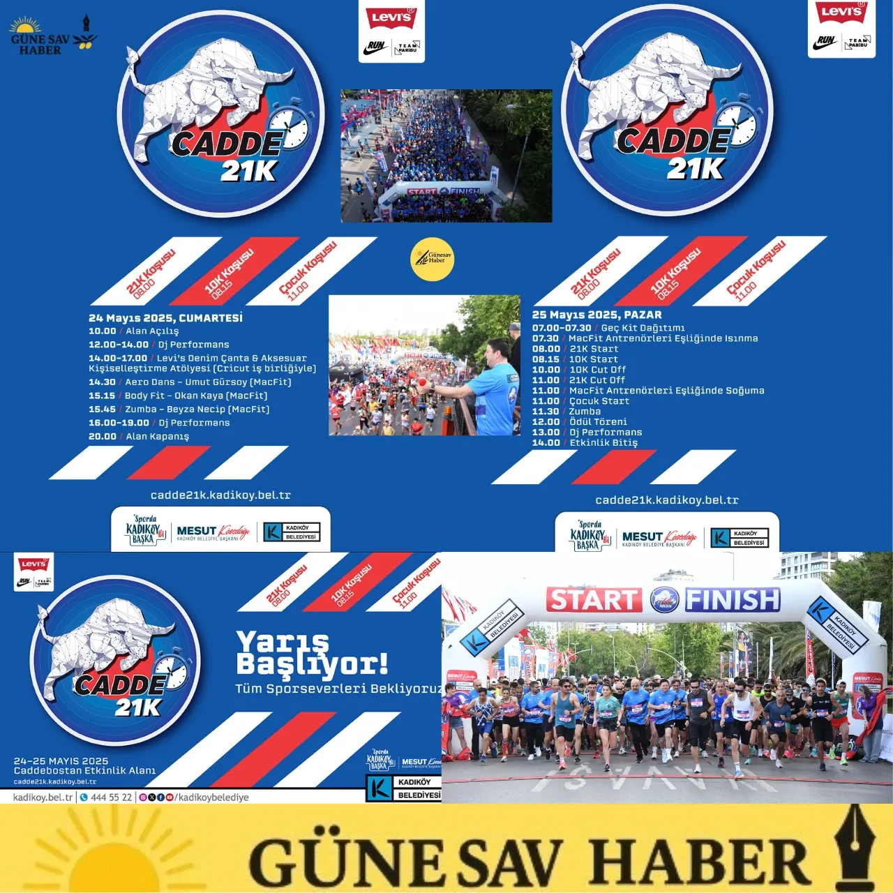 Kadıköy'de Koşu Severler İçin Heyecan Verici Festival: Cadde 10K ve 21K İçin Geri Sayım Başladı!