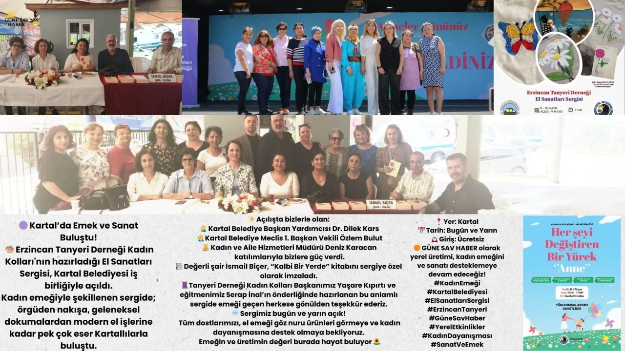 🟣 Kartal'da Emek ve Sanat Buluştu