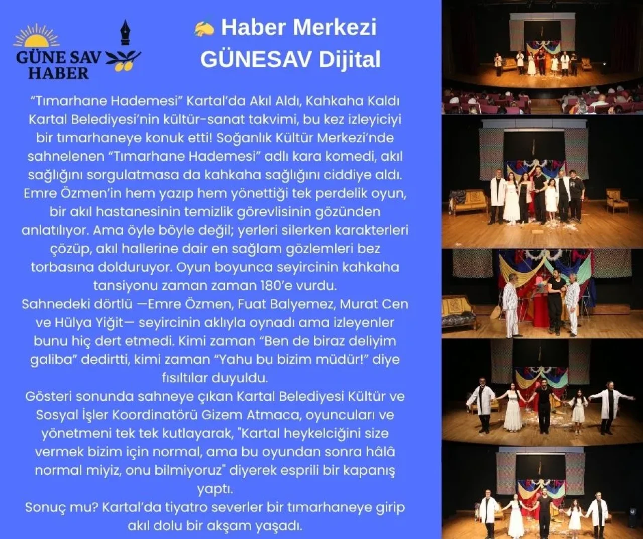 "Karşıt Dünyalar: Kartal'daki 'Tımarhane Hademesi' ile Akıl ve Mizah Buluştu!"