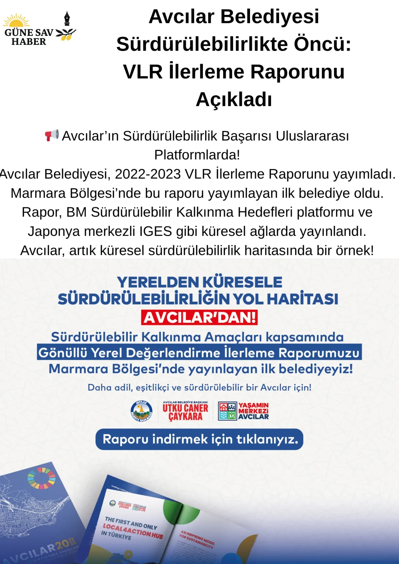 Avcılar Belediyesi, Sürdürülebilirlik Alanında Öncü Adımlar Attı: VLR İlerleme Raporunu Kamuoyuna Sunduk!