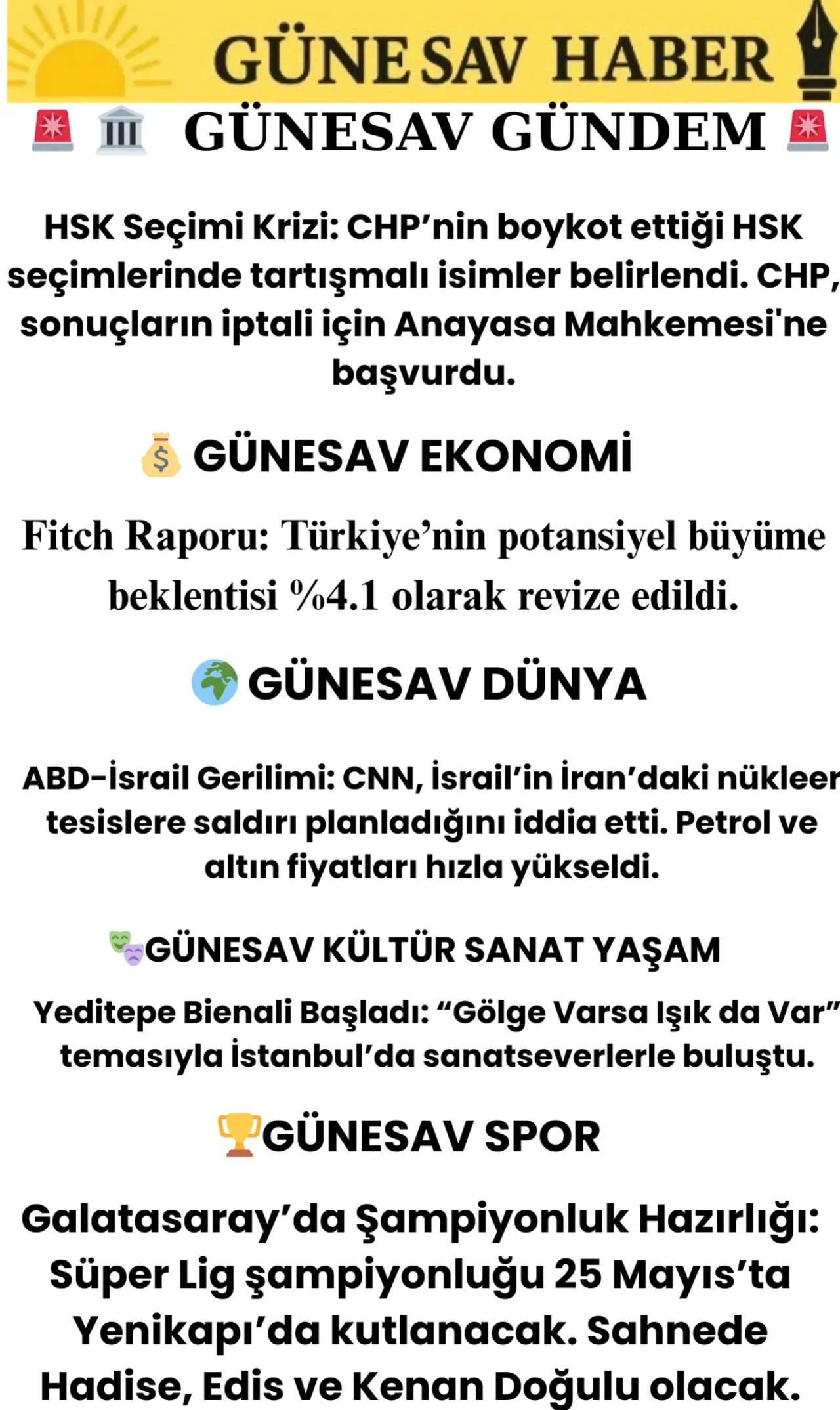 İBB'de Operasyonlar, Yeni Anayasa Tartışması, Ekonomik Veriler ve Küresel Çalkantılar”