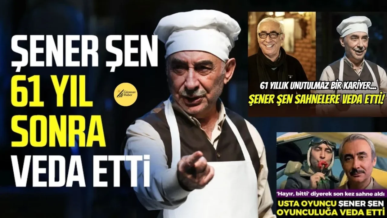 🎭 Şener Şen Sanat Kariyerine Veda Etti: 61 Yıllık Efsanevi Yolculuk Son Buldu
