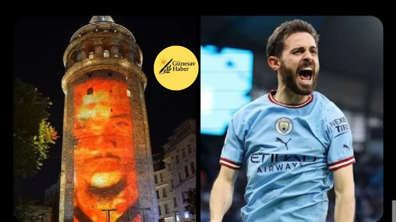 Galata Kulesi'nde Bernardo Silva'nın Görkemli Performansı: Futbol Dünyasına Transfer Sinyali Mi Gönderildi?