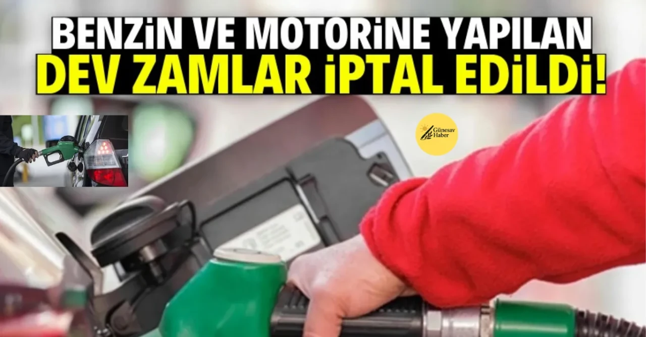 Benzin ve motorin fiyat artışları geri çekildi! İşte yapılan indirim oranı