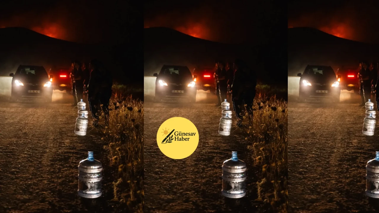 Alaçatı'da Yangın Tehditine Karşı Sıvı Stoku Yapıldı: Vatandaşlar Önlemlerini Aldı!