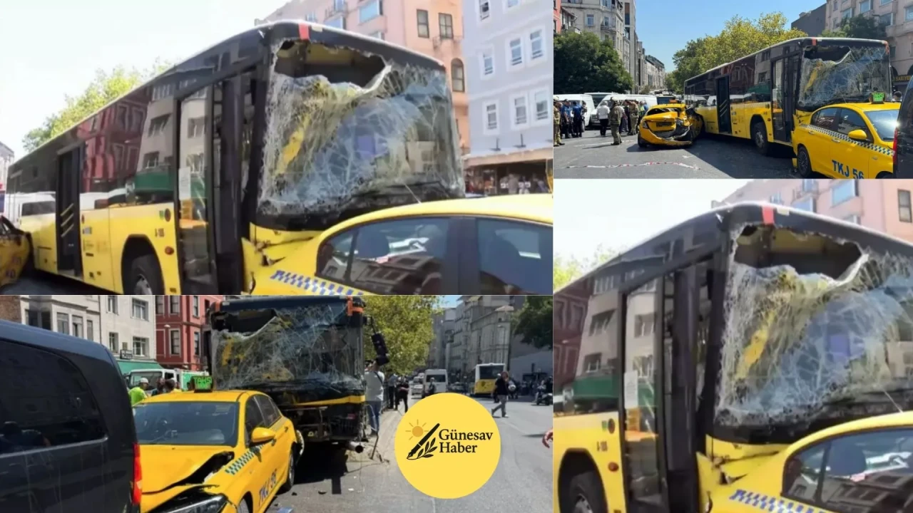 İstanbul’da Korkunç Zincirleme Kaza: 9 Araç Birbiriyle Çarpıştı!