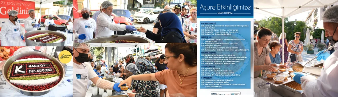 Kadıköy'de 21 Mahallede Renkli Aşure Festivali: Geleneksel Kutlamalar Yangınlanmaya Devam Ediyor!