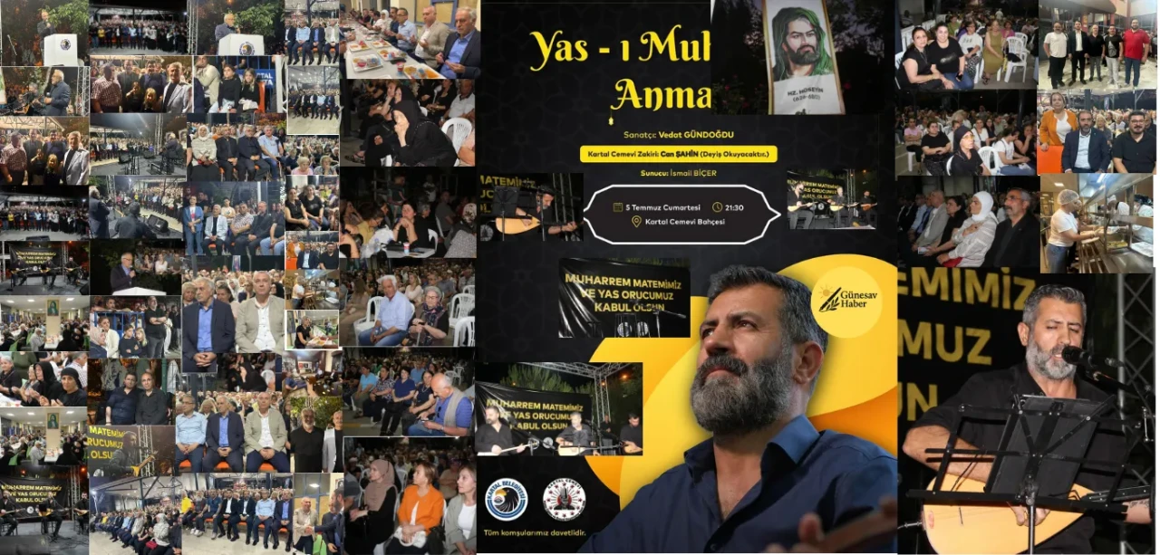 "Yas-ı Matem Anma Töreni, Kartal Cemevi'nde Duygusal Anlarla Gerçekleşti"