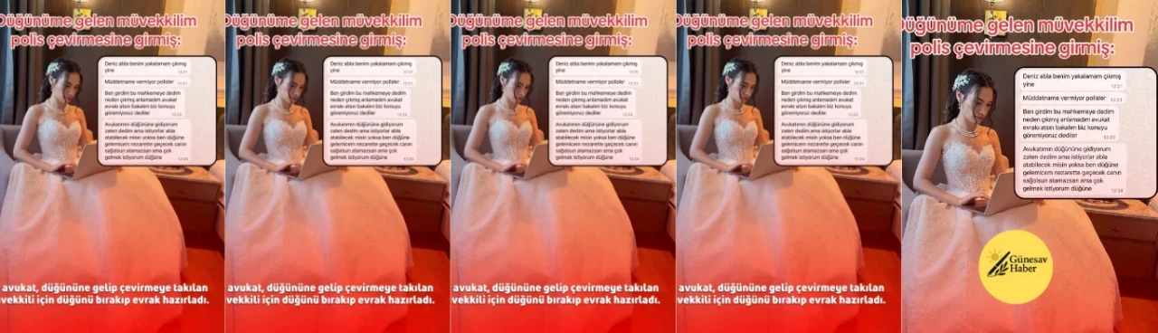 Düğününde Müşterisine Yardımcı Olmak İçin Tüm Riskleri Göze Alan Avukat, Nikah Törenini Terketti!