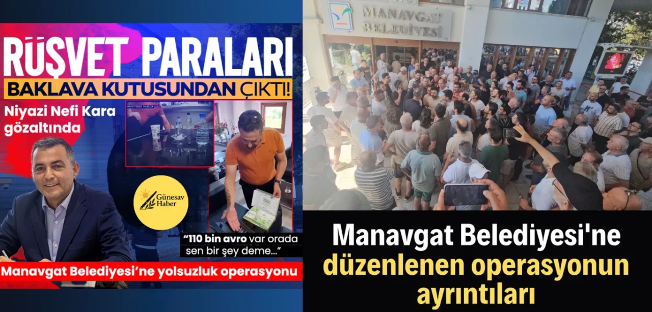 Manavgat Belediyesi'nde Güvenlik Güçleri Tarafından Beklenmedik Operasyon!