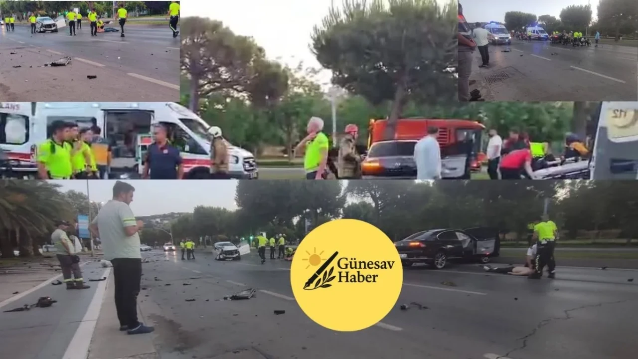 Kartal Sahilinde Alkol Tesiri Altındaki Sürücü ile Polis Arasında Yaşanan Takip Kaza ile Sonuçlandı: 3 Yaralı!
