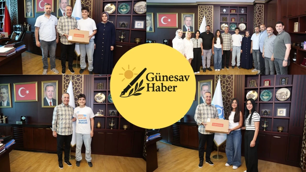 Sultangazi LGS'de İki Birinciyle Gururlandı! Gençler, Başkan Dursun'u Ziyaret Etti