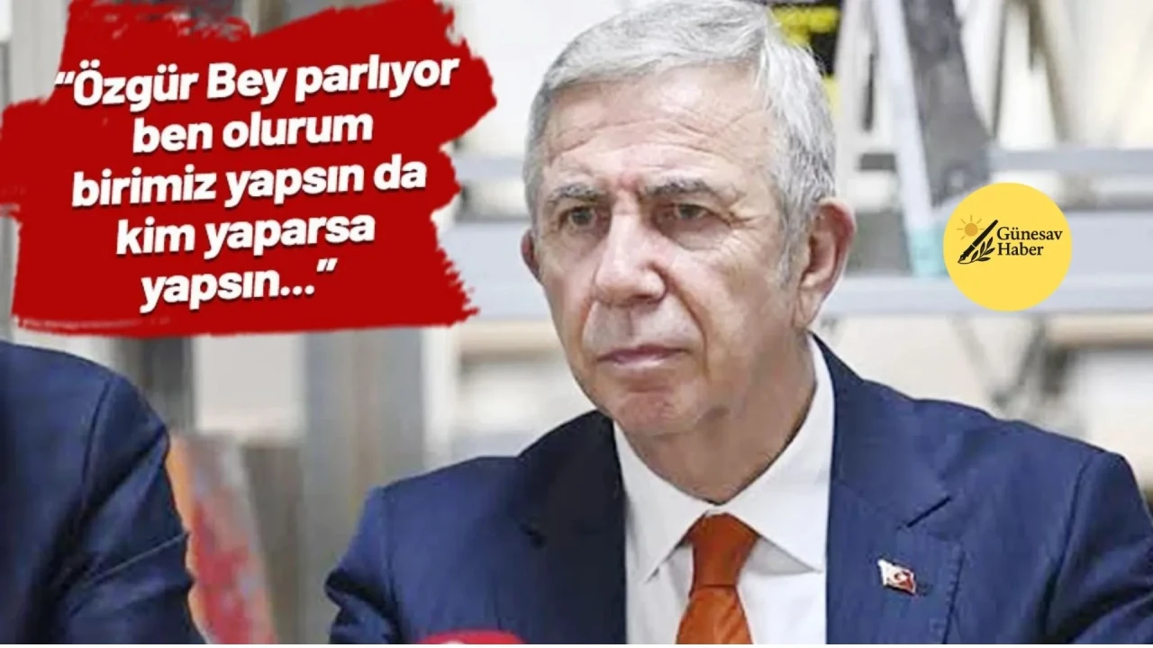 **Mansur Yavaş: "Özgür Bey Yıldızlaşıyor, Ekrem Başkanlık Yolunda İleri Gidiyor!"**