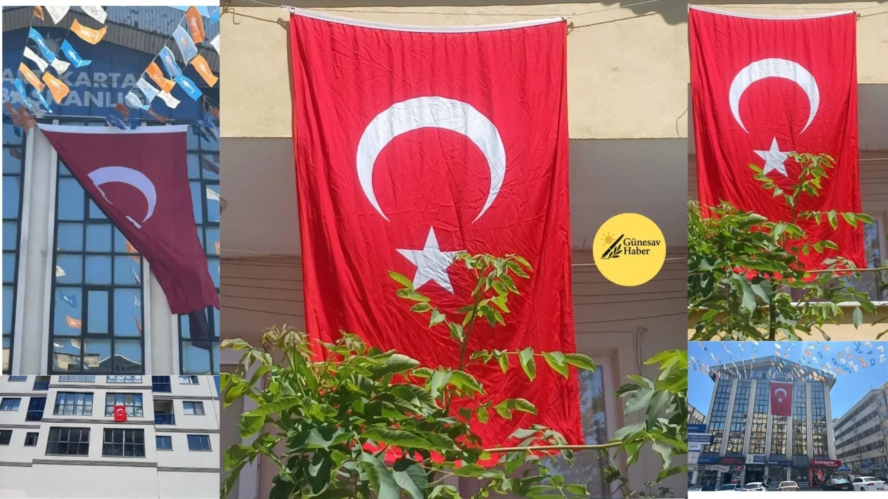 Kartal'da Ay Yıldız Coşkusu: İstanbul'un Gökyüzü Kırmızı-Beyaz!