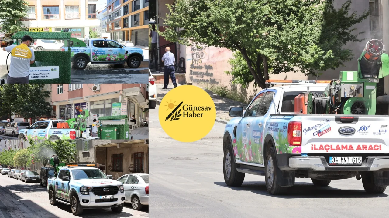 Sultangazi’de Yaz Aylarında Sıfır Haşere Hedefi: İlaçlama Çalışmaları Hız Kazandı!