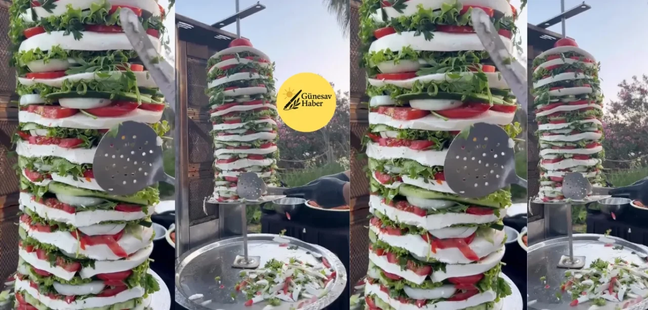 Antalya'da Domatesli ve Peynirli Döner, Sosyal Medyanın Gözdesi Haline Geldi!