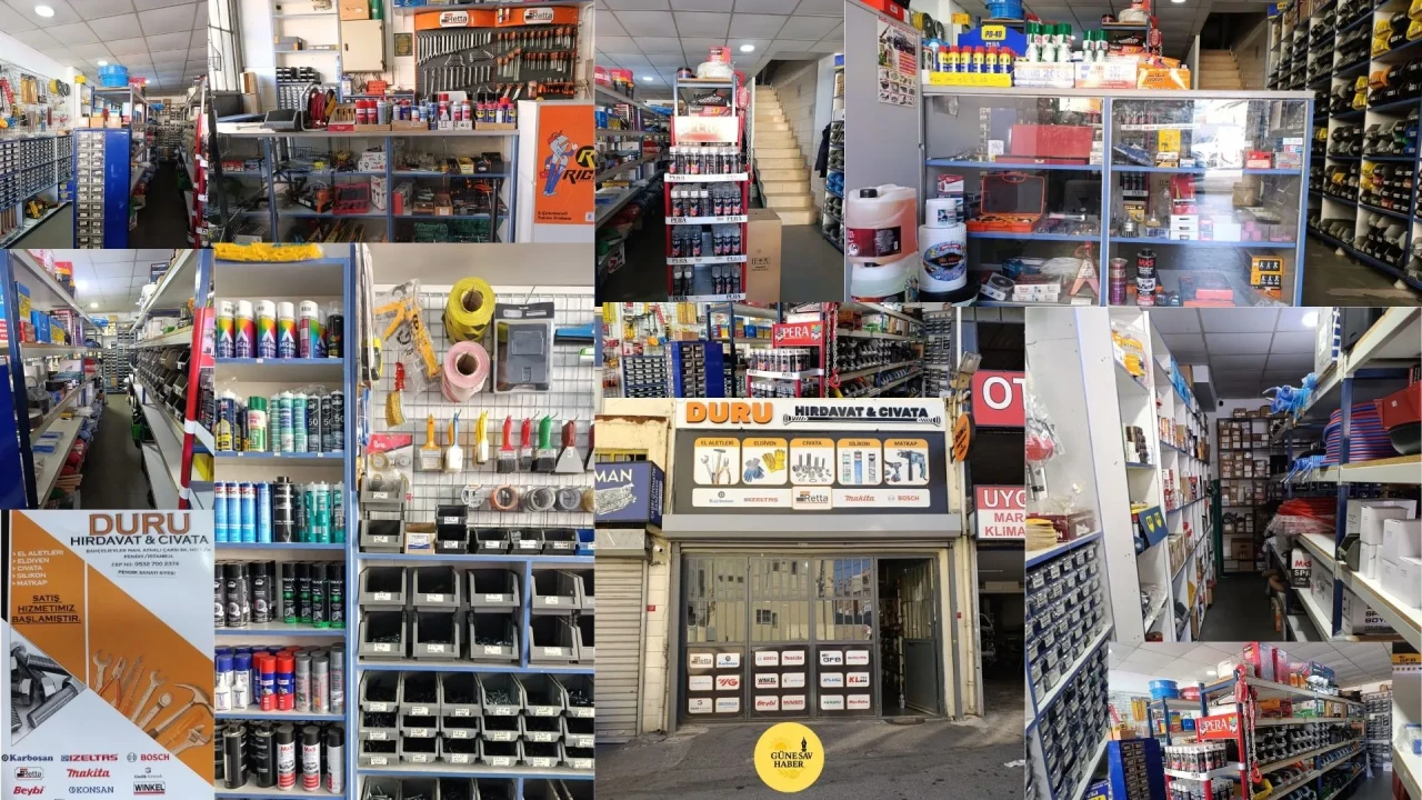 Pendik’te Duru Hırdavat & Cıvata Satış Hizmeti Başladı
