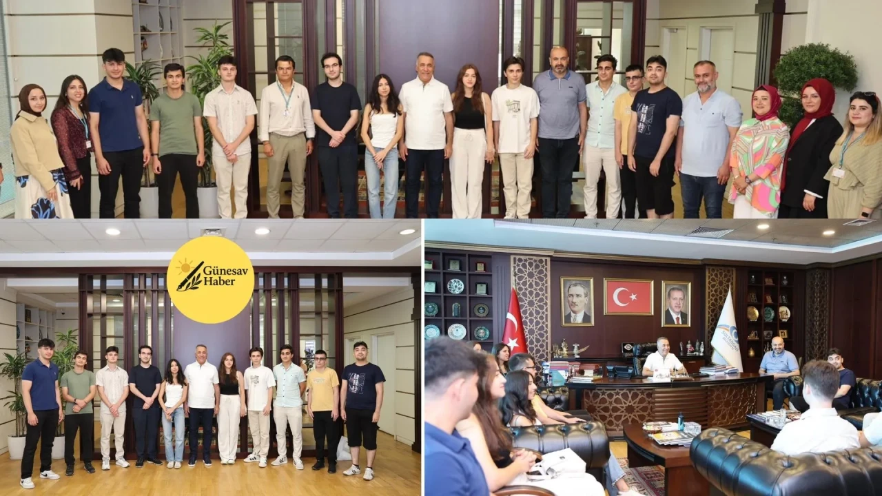 SEDA Okulları’ndan Tarihi Başarı: İlk 1000'de 11 Öğrenci Yer Aldı! Genç Yetkinler, Başkan Dursun’a Teşekkür Ziyareti Gerçekleştirdi