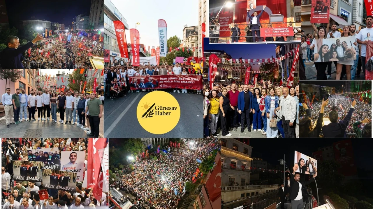 CHP’den 50. Miting: Beyoğlu’ndan Tüm Türkiye’ye Birlik ve Dayanışma Mesajı