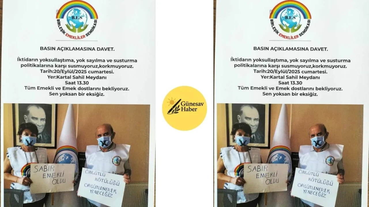 20 Eylül’de Kartal Meydanı’nda Emek Buluşması