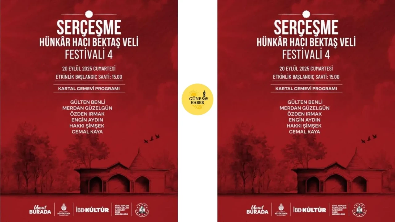 🎶 Serçeşme Hünkâr Hacı Bektaş Veli Festivali Kartal’da!