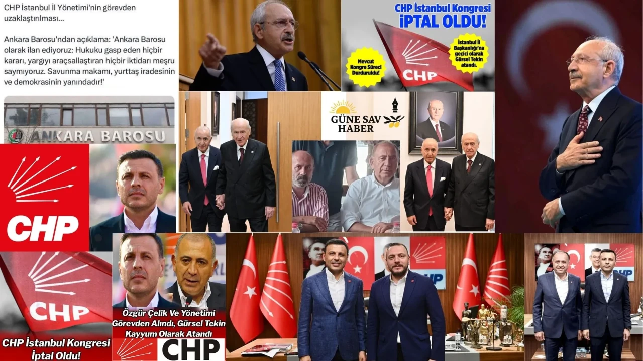 CHP'DE İÇ SAVAŞ! Mahkeme İstanbul'u Kilitledi, Özel'den "İhraç" Hamlesi, Tekin'den "Göreve Hazırım" Çıkışı!
