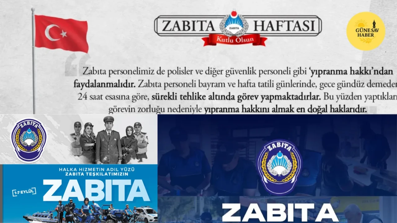 Zabıta Haftası Kutlandı: Kamu Düzeninin Sessiz Kahramanlarına Vefa