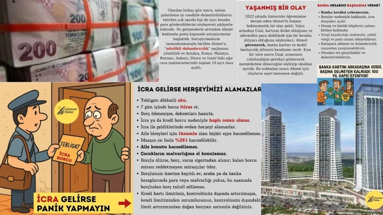 🔴 Banka Hesabı ve Kartınızı Başkasına Vermek Ciddi Riskler Taşıyor
