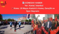 🎯 Kartal’da 19 Mayıs Coşkusu Çelenk Töreniyle Başladı