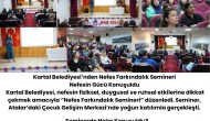 🌬️ Kartal Belediyesi’nden “Nefes”le Dönüşüm: Farkındalık Semineri Yoğun İlgi Gördü