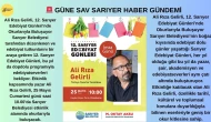 Ali Rıza Gelirli, 12. Sarıyer Edebiyat Günleri'nde Okurlarıyla Buluşuyor