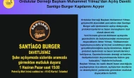 Başkan Yılmaz, Santigo Burger'in Açılışı İçin Kartal’da Vatandaşları Davet Etti!