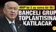 Bahçeli, Beş Aylık Aradan Sonra MHP Grup Toplantısına Geri Dönüyor!
