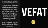 "Acı Kaybımız: AK Parti Kartal'ın Eski Başkan Yardımcısının Oğlu Mert Ilgaz, Hayatını Yitirdi"