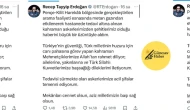 Cumhurbaşkanı Erdoğan, Şehit Askerler için Duygulandıran Taziye Mesajı Yayınladı
