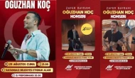 Sultangazi’de 30 Ağustos Zafer Bayramı Oğuzhan Koç Konseri ile Kutlanacak
