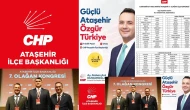 Ataşehir CHP Kongresi: Atakan Anıl Dizdaroğlu Tek Listeyle Başkan Seçildi