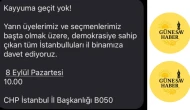 CHP İstanbul İl Başkanlığı’nda Yetkisiz Çağrı ve Yoldaş Zorbalığı