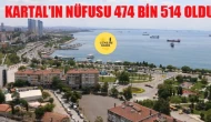 KARTAL’IN NÜFUSU GERİLEDİ