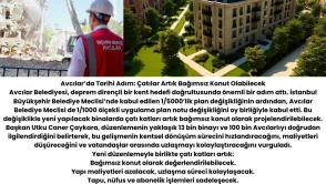 Avcılar’da Tarihi Kentsel Dönüşüm Adımı: Çatılar Artık Bağımsız Konut