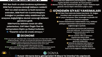 PKK’dan fesih ve silah bırakma açıklaması… DEM Parti anayasa desteği iddiasını reddetti